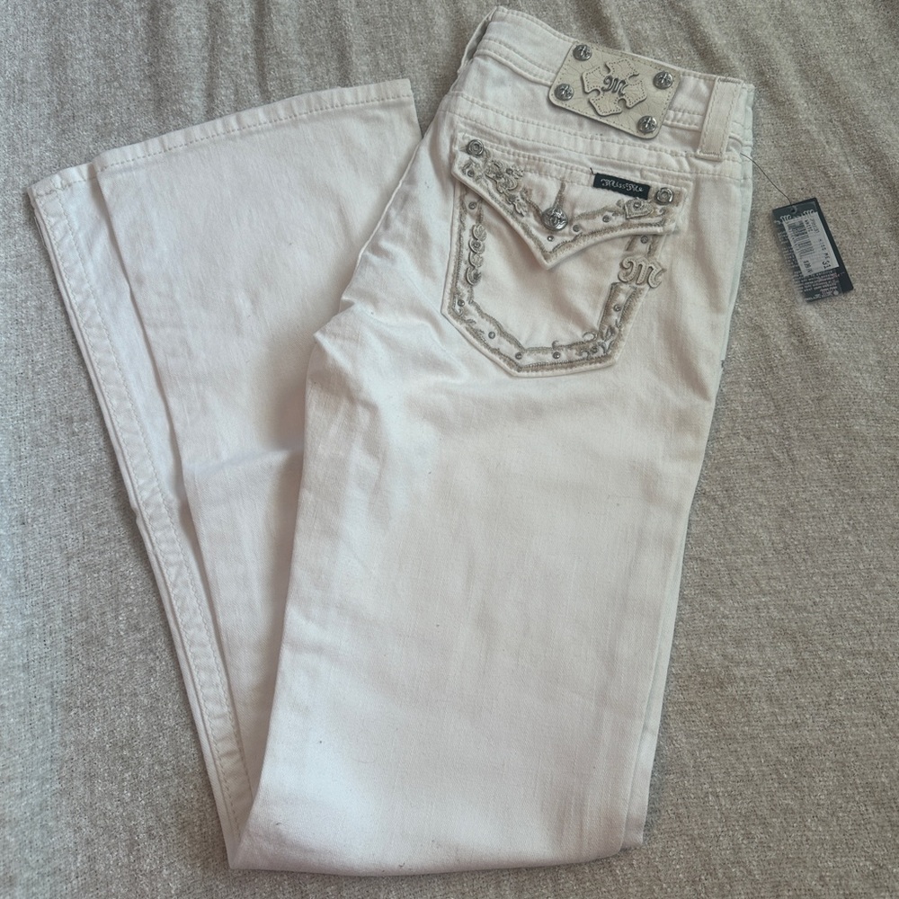 Miss Me white jeans, 31x33, new with tags
